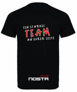 Sportshirt mit Teamslogan